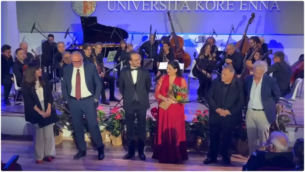 Centenario della Provincia di Enna, successo per il Gran Galà della lirica alla Kore