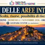 Aidone, un convegno sulla crisi delle aree interne: difficoltà, risorse e possibilità di riscatto