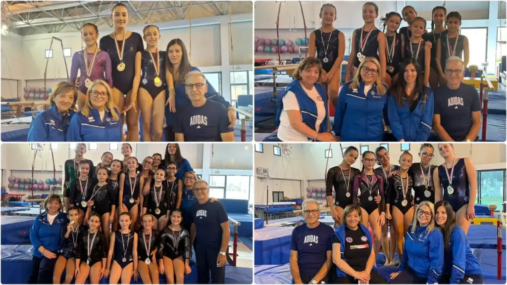 Ginnastica - SSD Consolini Enna: pioggia di medaglie a Ragusa. Staccato il pass per le finali nazionali di Rimini